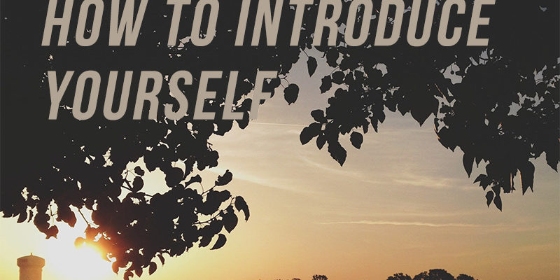 How-to-Introduce-Yourself