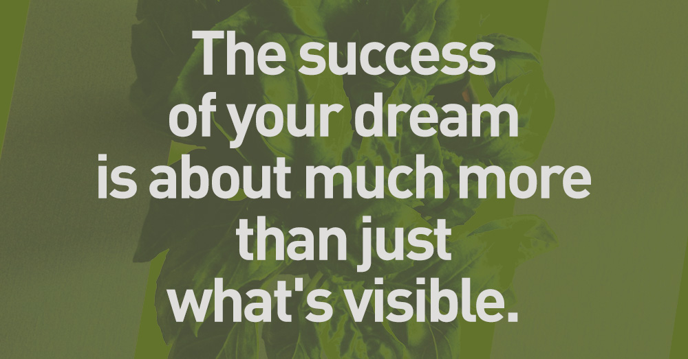 The-Success-of-Your-Dream