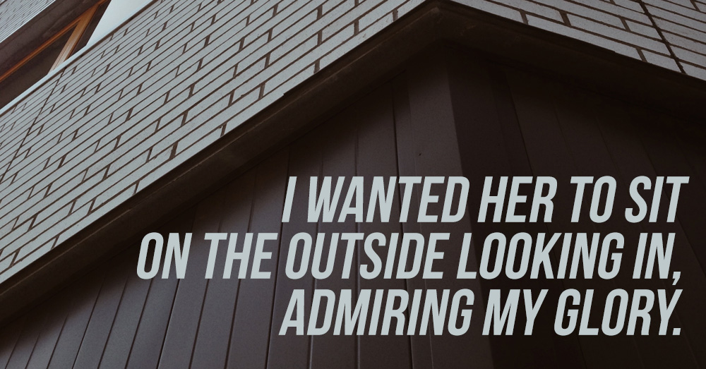 outside