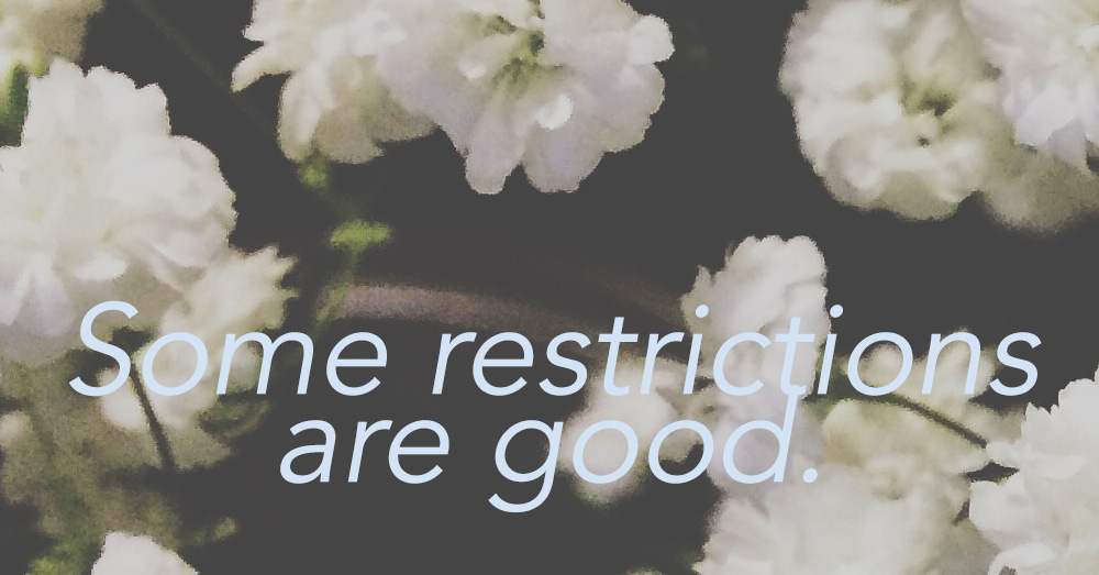 restrictions