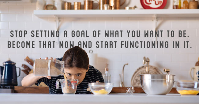 take yourself seriously